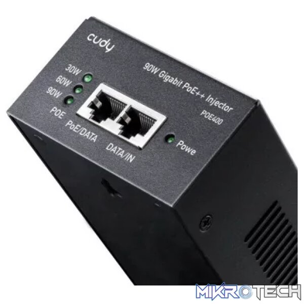 Cudy 90W Gigabit PoE+/PoE Injector | POE400 - Image 3