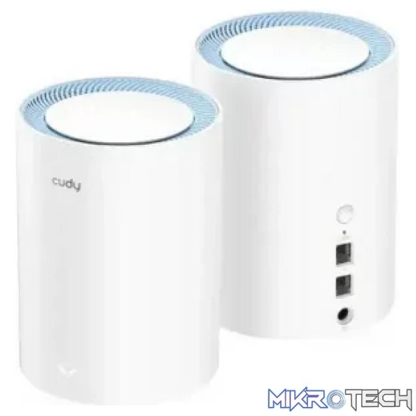 Cudy Dual Band 1200Mbps WiFi 5 Fast Ethernet Mesh 2 Pack | M1200 (2-Pack) - Image 3