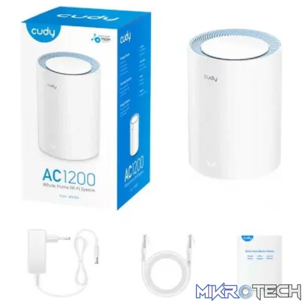 Cudy Dual Band 1200Mbps WiFi 5 Fast Ethernet Mesh Router | M1200 (1-Pack) - Image 4