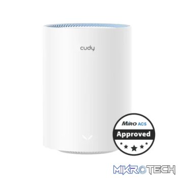 Cudy Dual Band 1200Mbps WiFi 5 Fast Ethernet Mesh Router | M1200 (1-Pack)