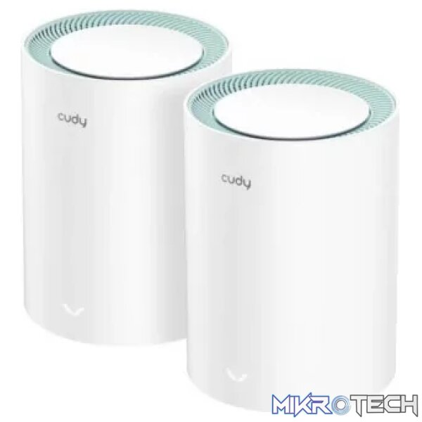 Cudy Dual Band 1200Mbps WiFi 5 Gigabit Mesh 2 Pack | M1300 (2-Pack) - Image 2