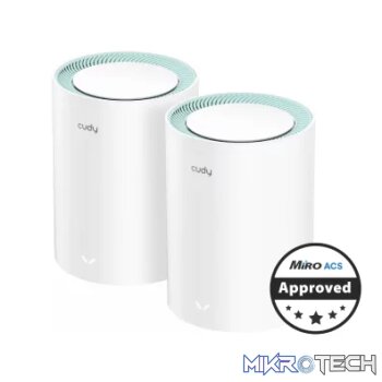 Cudy Dual Band 1200Mbps WiFi 5 Gigabit Mesh 2 Pack | M1300 (2-Pack)