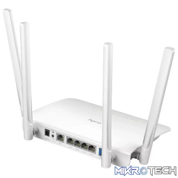 Cudy Dual Band 1200Mbps WiFi 5 Gigabit Mesh Router | WR1300 - Image 3