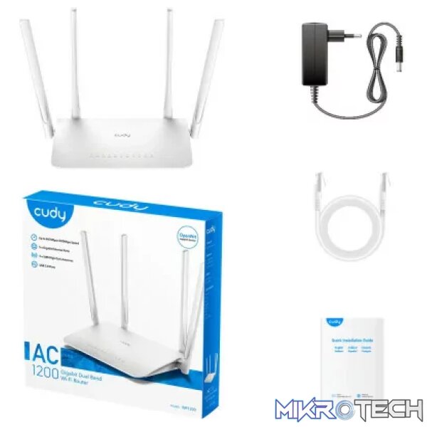 Cudy Dual Band 1200Mbps WiFi 5 Gigabit Mesh Router | WR1300 - Image 5
