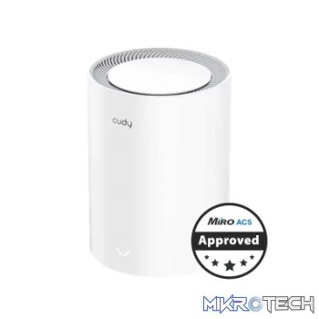 Cudy Dual Band 1800Mbps WiFi 6 Gigabit Mesh Router | M1800 (1-Pack)