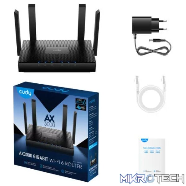 Cudy Dual Band 3000Mbps WiFi 6 Gigabit Mesh Router | WR3000 - Image 6