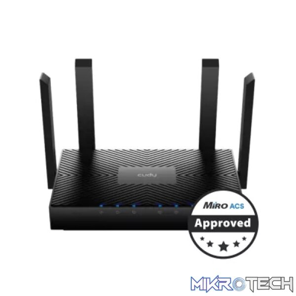 Cudy Dual Band 3000Mbps WiFi 6 Gigabit Mesh Router | WR3000 Cudy Dual Band 3000Mbps WiFi 6 Gigabit Mesh Router | WR3000
