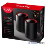Cudy Dual Band 3000Mbps WiFi 6 Multi-Gigabit Mesh 2-Pack | M3000 (2-Pack) - Image 2