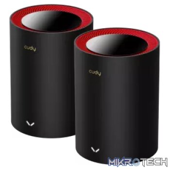 Cudy Dual Band 3000Mbps WiFi 6 Multi-Gigabit Mesh 2-Pack | M3000 (2-Pack)