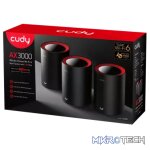 Cudy Dual Band 3000Mbps WiFi 6 Multi-Gigabit Mesh 3-Pack | M3000 (3-Pack) - Image 2