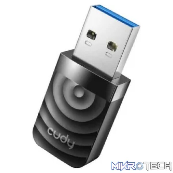Cudy Dual Band Wi-Fi 5 1300Mbps USB 3.0 Adapter | WU1300S - Image 2