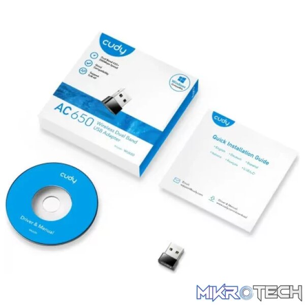 Cudy Dual-Band WiFi 5 nano USB adapter | WU650 - Image 4
