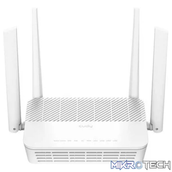 Cudy Dual Band WiFi 6 3000Mbps 5dBi Gigabit Mesh Router White | WR3000S - Image 2