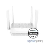 Cudy Dual Band WiFi 6 3000Mbps 5dBi Gigabit Mesh Router White | WR3000S