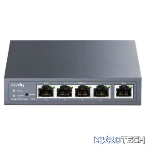 Cudy Multi-WAN 5 port Gigabit VPN Router | R700 - Image 2