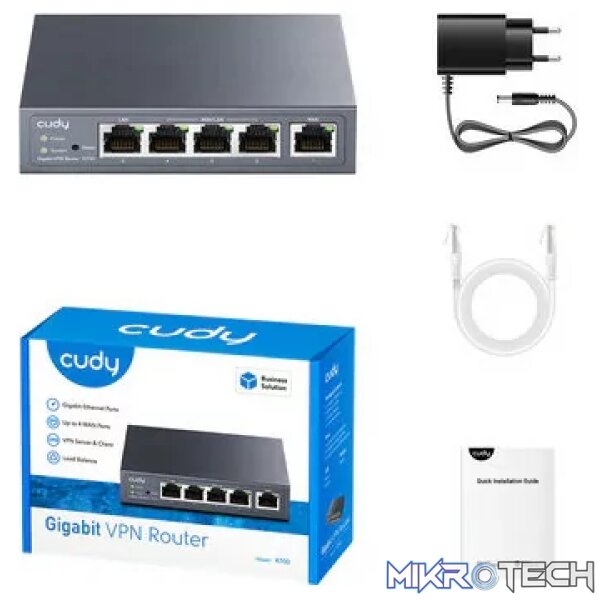 Cudy Multi-WAN 5 port Gigabit VPN Router | R700 - Image 6