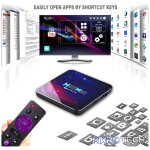 H96 Max V11 4K Smart TV BOX Android 11.0 Media Player with Remote Control, RK3318 Quad-Core 64bit Cortex-A53, RAM: 4GB, ROM: 64GB, Support Dual Band WiFi, Bluetooth, Ethernet, US Plug, 4GB+64GB - Image 13