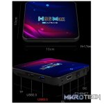 H96 Max V11 4K Smart TV BOX Android 11.0 Media Player with Remote Control, RK3318 Quad-Core 64bit Cortex-A53, RAM: 4GB, ROM: 64GB, Support Dual Band WiFi, Bluetooth, Ethernet, US Plug, 4GB+64GB - Image 14