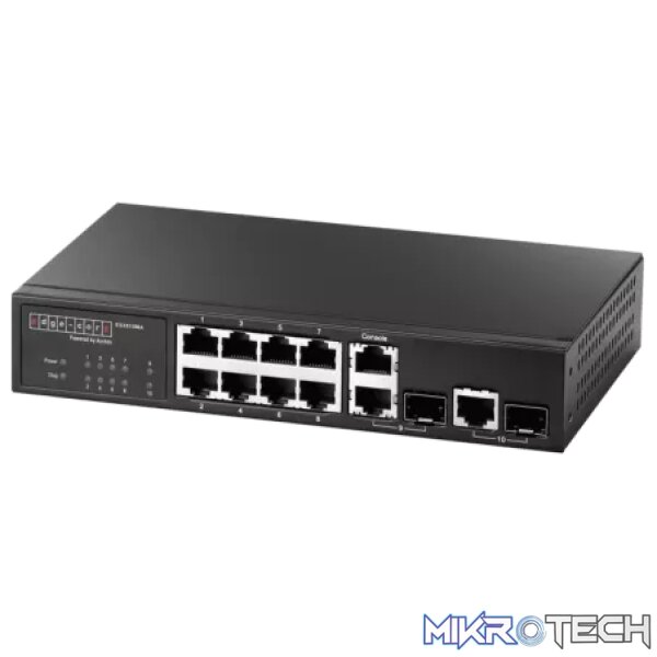 ES3510MA Fast Ethernet Layer 2/4 switch featuring 10 ports; 8 10/100 - Image 2
