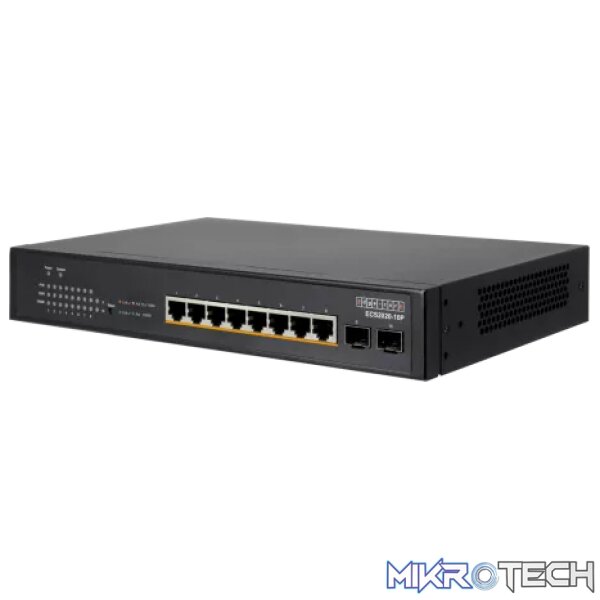 Edge-Core 10 Port Gb Websmart PoE Switch - Image 2