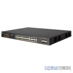 Edge-Core 28 Port Gb Websmart PoE Switch