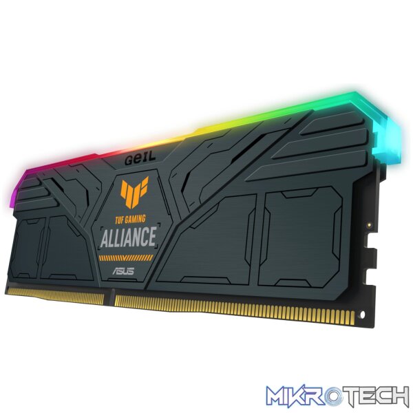 Geil Gemini TUF RGB 32GB KIT(2X16GB) 6000MHz DDR5 Desktop Gaming Memory - Grey - Image 2