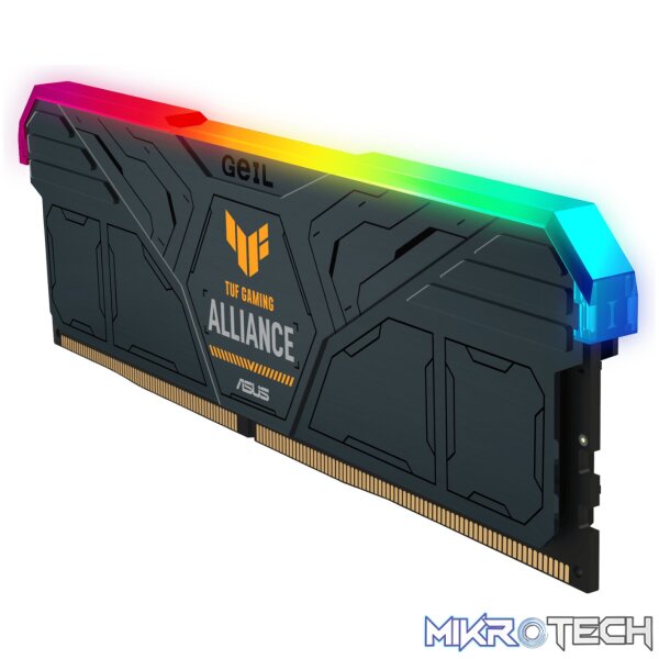 Geil Gemini TUF RGB 32GB KIT(2X16GB) 6000MHz DDR5 Desktop Gaming Memory - Grey - Image 4