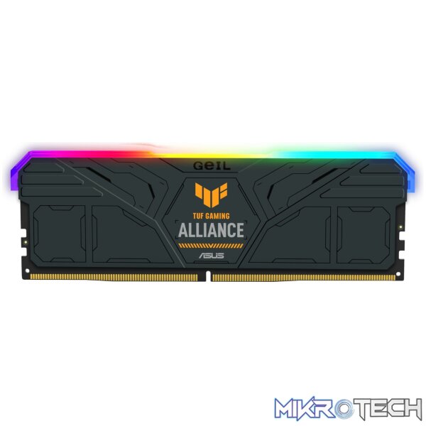 Geil Gemini TUF RGB 32GB KIT(2X16GB) 6000MHz DDR5 Desktop Gaming Memory - Grey Geil Gemini TUF RGB 32GB KIT(2X16GB) 6000MHz DDR5 Desktop Gaming Memory - Grey