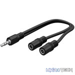 Goobay 3.5 mm Audio Y Cable Adapter