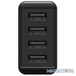Goobay 30W 4-Port USB Charger - Black - Image 2