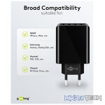 Goobay 30W 4-Port USB Charger - Black - Image 5