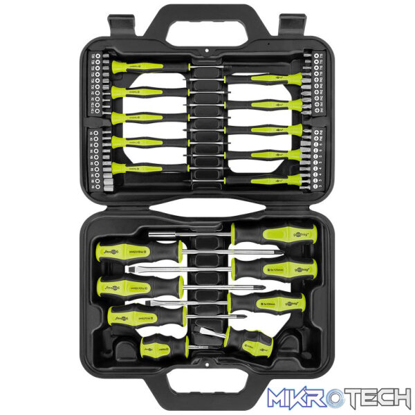 Goobay 58-Piece Precision Screwdriver Case Goobay 58-Piece Precision Screwdriver Case