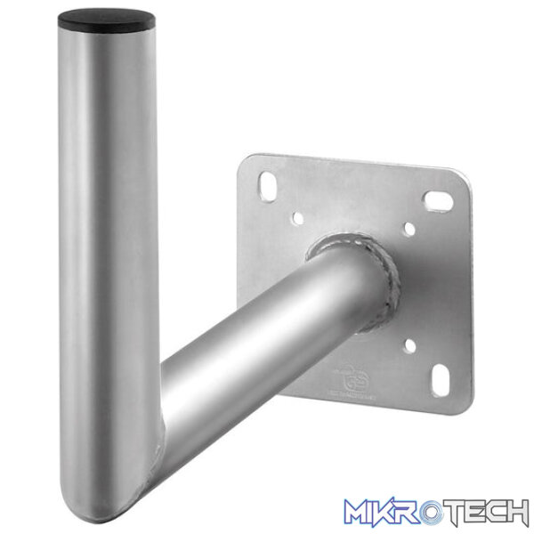Goobay-Aluminium-Satellite-Dish-Wall-Mount-1 Goobay Aluminium Satellite Dish Wall Mount - Image 1