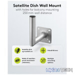 Goobay Aluminium Satellite Dish Wall Mount - Image 4