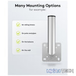 Goobay Aluminium Satellite Dish Wall Mount - Image 8