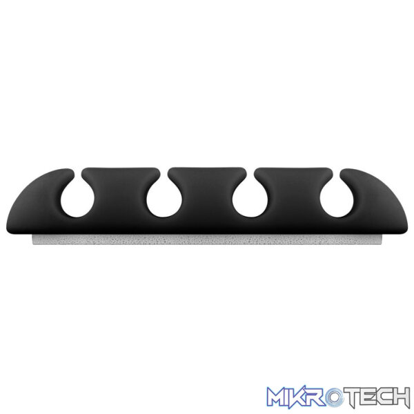 Goobay Cable Management 4 Slots 2-Piece Set - Black - Image 5