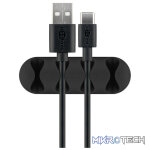 Goobay Cable Management 4 Slots 2-Piece Set - Black - Image 6