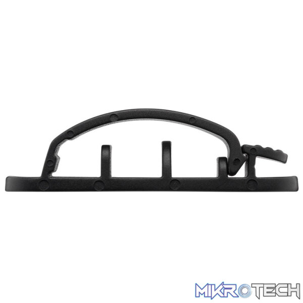 Goobay Cable Management Clip 3 Slots 3-Piece Set - Black - Image 4
