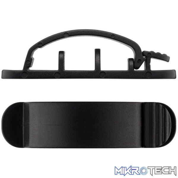 Goobay Cable Management Clip 3 Slots 3-Piece Set - Black Goobay Cable Management Clip 3 Slots 3-Piece Set - Black