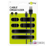 Goobay Cable Management Clip Set 6-Piece Set - Black - Image 2