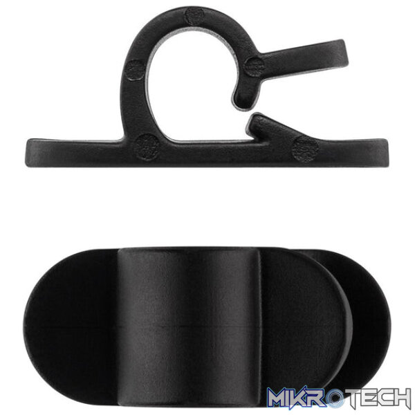 Goobay Cable Management Clip Set 6-Piece Set - Black - Image 10