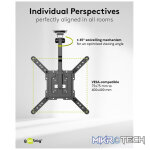 Goobay Ceiling TV Mount Basic TV Mount for TVs from 23" to 55" - Image 4