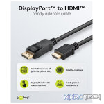 Goobay DisplayPort to HDMI Adapter 2m Cable - Image 3