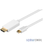 Goobay Mini DisplayPort to HDMI Adapter Gold-Plated Cable