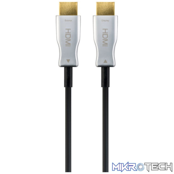 Goobay Optical Hybrid HDMI (AOC) Cable with Ethernet (4K@60Hz) Goobay Optical Hybrid HDMI (AOC) Cable with Ethernet (4K@60Hz)