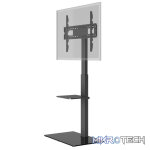 Goobay TV Floor Stand Basic (Size L) for TVs and monitors between 37" and 70" - Image 2