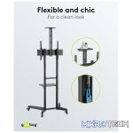 Goobay TV Presentation Stand Pro (Size L) for TVs and monitors between 37" and 70" - Image 4