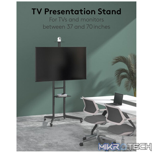 Goobay TV Presentation Stand Pro (Size L) for TVs and monitors between 37" and 70" - Image 5