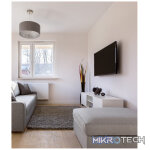 Goobay TV Wall Mount Basic FIXED (Size S) for TVs from 23" to 42", Tilt and Swivel - Image 7