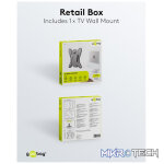 Goobay TV Wall Mount Basic FIXED (Size S) for TVs from 23" to 42" up to 25KG - Image 10